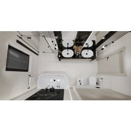 Wie wählt man Fliesen für das Badezimmer aus? Großformat, Struktur und Marmor | PCHB