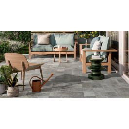11 Ideen für eine Terrasse mit Stein-Feinsteinzeug - Premiumsegment