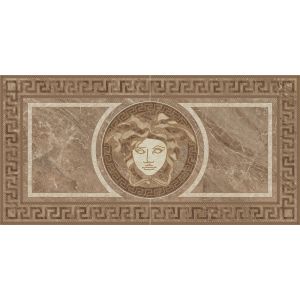 Versace Ceramics ROSONE MARRONE 585x1172 LUX /1szt/