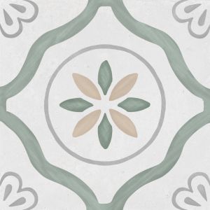 Harmony Sirocco Green Petals 22,3x22,3 Matt /0,65m2/