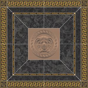 Versace Ceramics ROS.LAP NERO ORO 120x120 LUX /1szt/