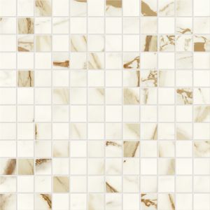 Marvel Calacatta Imperiale Mosaico Lapp