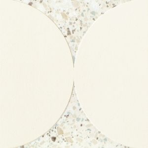 Feinsteinzeug-Dekor Funky white 3 19,8x19,8 Gat.1