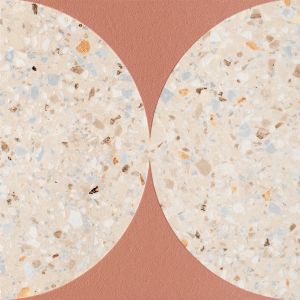 Feinsteinzeug-Dekor Funky pink 4 19,8x19,8x0,8 Gat.1