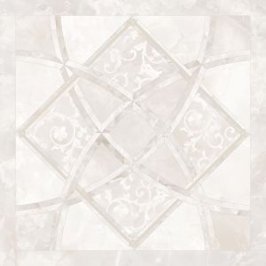 Versace Ceramics EMOTE IN.ONICE BIANCO 78x78 DECO.LUX /1,2168m2/