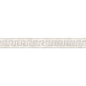 Versace Ceramics FASCIA ONICE BIANCO 10x78 LUX /4szt/