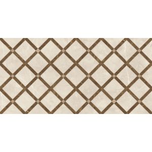 Versace Ceramics INTRECCIO CREMA-MARRO 39x78 LUX /2szt/