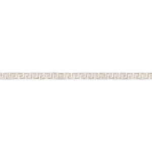 Versace Ceramics LISTELLO ONICE BIANCO 4x78 LUX /4szt/