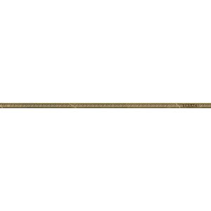 Versace Ceramics LIST.GRECA MARRON-ORO 2x78 NATURALE /6szt/