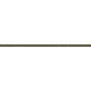 Versace Ceramics LIST.GRECA NERO-ORO 2x78 NATURALE /6szt/