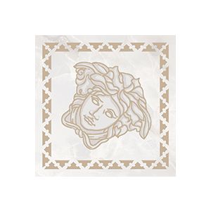 Versace Ceramics TOZZETTO ONICE BIANCO 10 x 10 LUX /4 Stk/