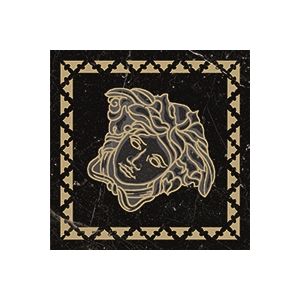 Versace Ceramics TOZZ.SABB.NERO AMASAN 10 x 10 LUX /4szt/