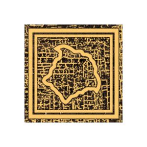 Versace Ceramics ANG.MED.ORO BROWN 10 X 10 NATURALE /4szt/