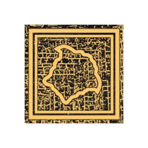 Versace Ceramics ANG.MED.ORO CARBON 10 X 10 NATURALE /4szt/