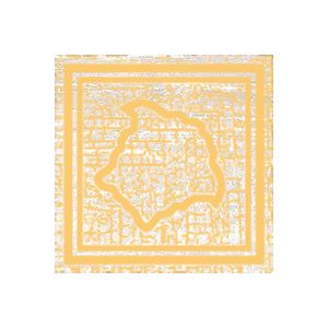 Versace Ceramics ANG.MED.ORO ICE 10 X 10 NATURALE /4szt/