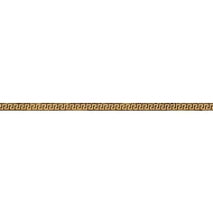 Versace Ceramics FAS.GRECA ORO BROWN 2,7X80 NATURALE /4szt/