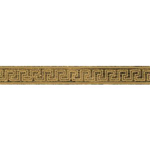 Versace Ceramics FAS.GRECA ORO CARBON 10x80 NATURALE /4szt/