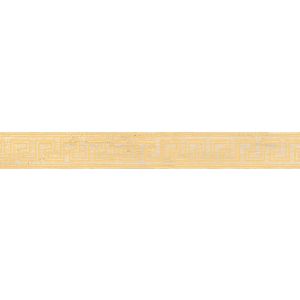 Versace Ceramics FAS.GRECA ORO WHITE 10x80 NATURALE /4szt/