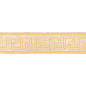 Versace Ceramics FAS.GRECA ORO WHITE 20x80 NATURALE /4szt/
