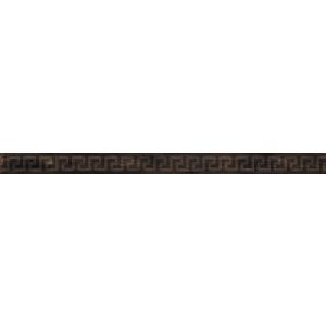 Versace Ceramics LIST GRECA INT BROWN 5X80 NATURALE /4szt/