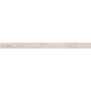 Versace Ceramics LIST GRECA INT WHITE 5X80 NATURALE /4szt/