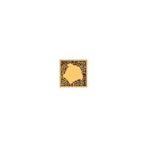 Versace Ceramics TOZ.MED.ORO BROWN 2,7x2,7 NATURALE /4szt/