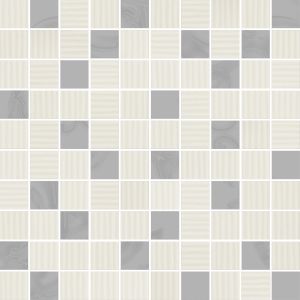 Versace Ceramics MOSAICO BIANCO/PLATIN 25x25 NATURALE /0,25m2/