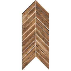 Rondine Sherwood Mahogany Chevron 24x50