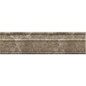 Versace Ceramics BATTISCOPA GRIGIO 15x58,5 LUX /5szt/
