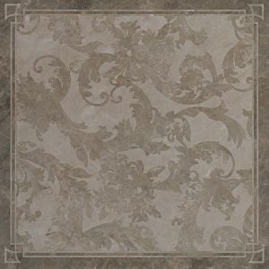 Versace Ceramics DEC CASS FOGL GRI ONI 58,5x58,5 DECO.LUX /1,0266m2/