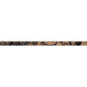 Versace Ceramics FAS.3 PATCH. NERO 2,7x58,5 LUX /6szt/