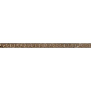 Versace Ceramics FASCIA GRECA MARRONE 2,7x58,5 LUX /6szt/