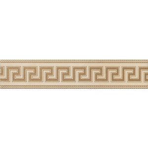 Versace Ceramics FAS.GRECA BEIGE SAB 11,5x58,5 LUX /6szt/