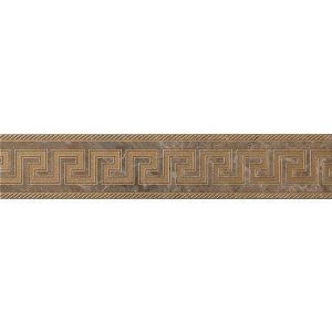 Versace Ceramics FAS.GRECA MARRONE SAB 11,5x58,5 LUX /6szt/