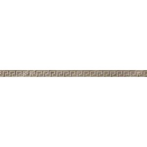 Versace Ceramics LIST.GRECA GRIGIO SAB 2,7x58,5 LUX /6szt/