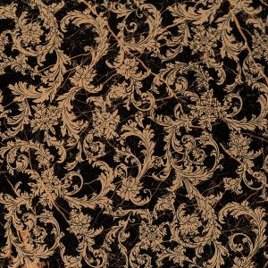 Versace Ceramics MOD.BAROCCO NERO 58,5x58,5 LUX /2szt/