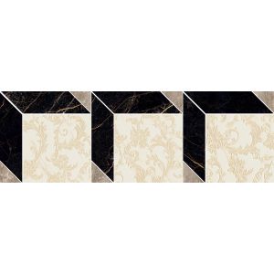 Versace Ceramics MOS.DEC.CU.NER-BIA-GR 19,5x58,5 LUX /4szt/