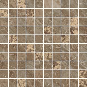 Versace Ceramics MOS.T100 DEC.MARRONE 29,1x29,1 LUX /0,3387m2/