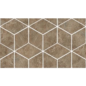 Versace Ceramics MOS.T3-3D MARRONE 17x29,1 LUX /0,1978m2/