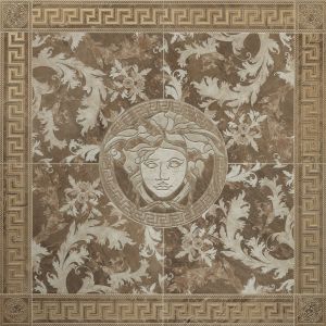 Versace Ceramics ROSONE MARRONE 1172x1172 LUX /1Stk/