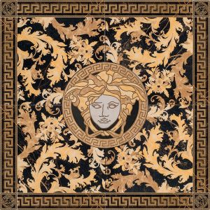 Versace Ceramics ROSONE NERO S.LAUREN 1172x1172 LUX /1szt/