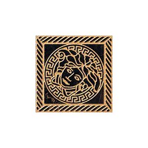 Versace Ceramics TOZ.MEDUSA NERO SAB 11,5x11,5 LUX /4szt/