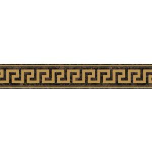Versace Ceramics FAS.GREC.LAP MOKA/ORO 9,8x60 LUX /4szt/