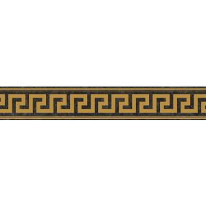 Versace Ceramics FAS.GREC.LAP NERO/ORO 9,8x60 LUX /4szt/