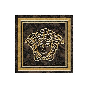 Versace Ceramics FIR.MED.LAP MOKA/ORO 9,8x9,8 LUX /4szt/