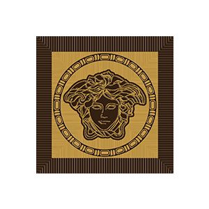 Versace Ceramics FIR.MED.NAT MOKA/ORO 9,8x9,8 NATURALE /4szt/