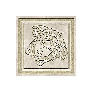 Versace Ceramics TOZ.MED.LAP BIAN/ORO 9,8x9,8 LUX /4szt/