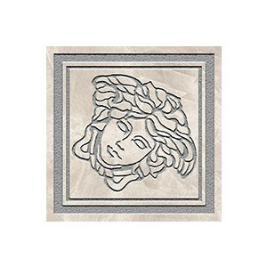 Versace Ceramics TOZ.MED.LAP BIAN/PLA 9,8x9,8 LUX /4szt/