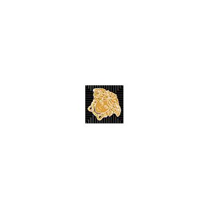 Versace Ceramics TOZ.MED.LAP NERO/ORO 2,7x2,7 LUX /4szt/