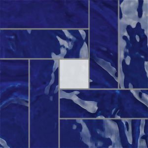 TADELAKT MOS.CASABLANCA BLU 25X25